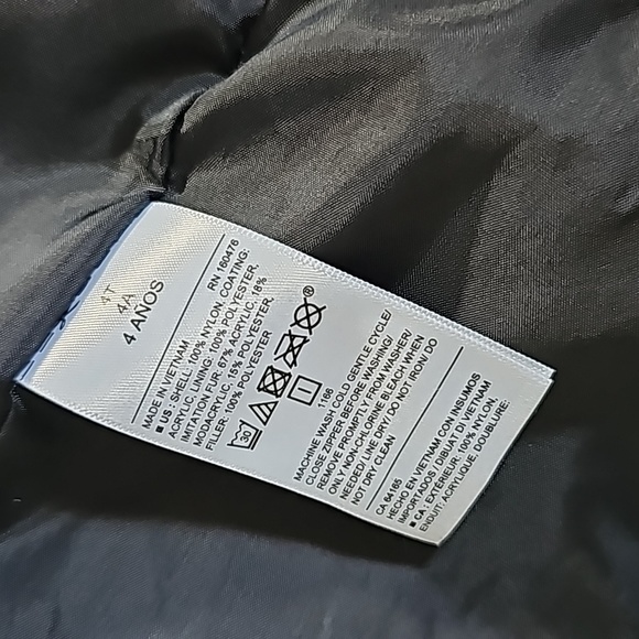 STUNNING OLD NAVY FUR TRIM PUFFER JACKET - Picture 5 of 11